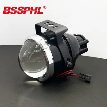 BSSPHL 3,0 collu Bi-Ksenona HID Auto Auto Stils Miglas lukturi Projektora Objektīvs Hi/Lo staru Universālo Miglas lukturu Automašīnas Pārbūvēt H11 Spuldzes, HID