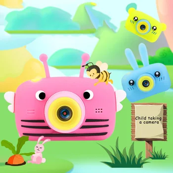 Bērniem video Kameru, Rotaļlietas, Bērnu Digitālā Fotokamera Bērnu Mini Gudrs Video Kamera 2.0 Collu Uzņemtu 1080P HD Zēni Meitene Dzimšanas dienas Dāvanas