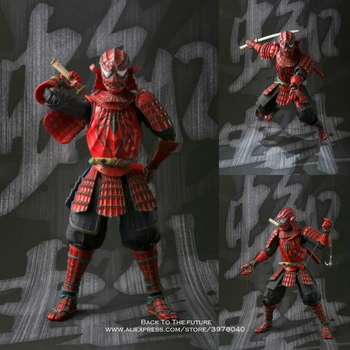 Disney Brīnums Ninja karavīrs spider 18 cm Rīcības Attēls, Anime Mini Apdares PVC Kolekcija Statuetes Rotaļlieta modelis bērniem