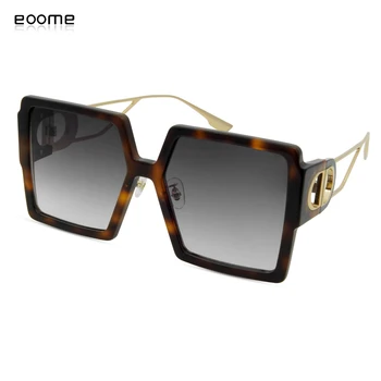 Eoome Dizainers Sunglass Lielizmēra Kvadrātveida Forma Steampunk Sieviešu Modes 2021 lentes de sol mujer очки женские gafas de sol mujer
