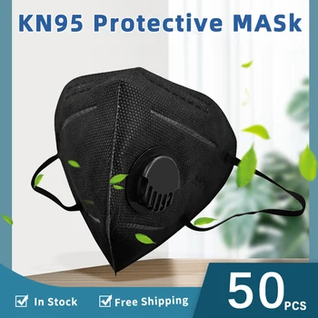 FFP2 Atkārtoti KN95 Sejas Maska PM2.5 Anti-Miglas Elpojošs Rūpniecības Aizsardzība Maskas Anti-Pilienu FFP3 Maska Ar Elpošanas Vārsts
