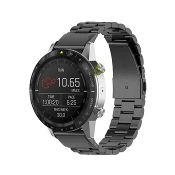 FIFATA Metāla Smart Watch Band Nerūsējošā Tērauda Aproce Siksnu Garmin Fenix 5 5S 5X 6 6S 6X 3 Priekštecis 945 935 S50 Aproce