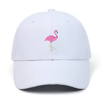 Flamingo beisbola cepure hip hop izšuvumi putnu tētis, cepure, āra sporta snapback cepure streetwear hiphop vīriešiem klp kaulu dropshipping