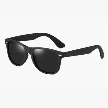 HDSUNFLY Polarizētās Saulesbrilles, Vīriešu, Sieviešu, Melnu Rāmi Briļļu Vīriešu Braukšanas Saules Brilles UV400 Stariem Modes Zīmola Dizainere 2020