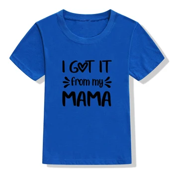 I Got To No Mana Mama Smieklīgi Bērniem Tshirt Toddler Zēni Meitenes Īsām Piedurknēm Burtiem Iespiests T-krekls Ikdienas Bērnu Modes T Krekls