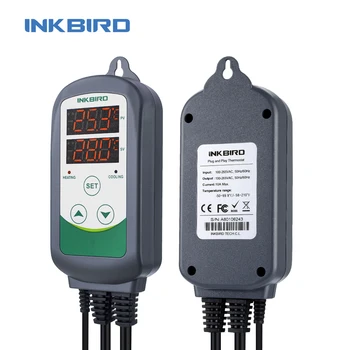 Inkbird ITC-308 Apkures/Dzesēšanas Temperatūras regulators līdz 2000W Funkcijas Kalibrēšanas Kompresoru Kavēšanās Aizsardzību