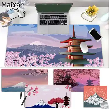 Japāņu rozā ķiršu ziedu Mount Fuji Atdzist Klēpjdators Spēļu Pelēm peles paliktnis Izmērs CSGO Spēle Atskaņotājs Desktop PC Datoru, Klēpjdatoru