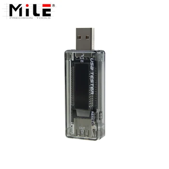 JŪDZI Digitālā USB Detektors, LCD Spriegums Strāvas Voltmetrs Ammeter Jaudas Testeri Power Bank Lādētāja Indikators
