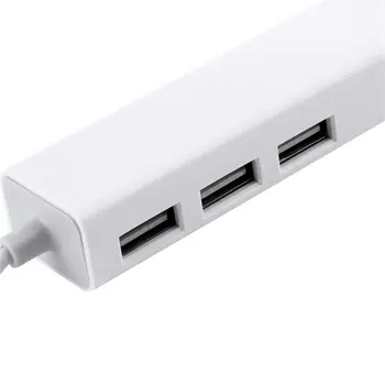 Karstā Jauns USB 3.1 C Tipa USB-C Vairāki 3 Porti Hub ar Ethernet Tīkla LAN Adapteri