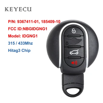Keyecu Sākotnējā Smart Tālvadības Atslēgu Fob, 4 Pogas 315/434MHz BMW Mini Vara 2016 2017 2018, FCC ID: NBGIDGNG1