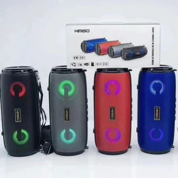 Kisiso KM-201 portatīvā Bluetooth skaļruni, LED nakts gaisma skaļruņu atbalsts TF/FM/stereo AUX portable speaker USB atmiņas
