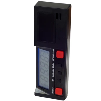 LCD 360 Grādu Līmenī Konusveida Lodziņā Leņķi, Digitālo Transportieris, Universal Mini Elektronisko Inclinometer Testeri Gabarītu