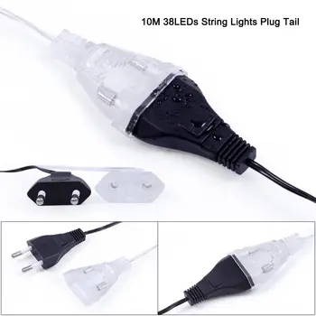 LED Pasaku Gaismas USB Akumulators Darbina Saules Vainags Pasaulē Vīt Spuldzes Ziemassvētku String Āra Apgaismojums Dārza Dekori Kāzu Puse