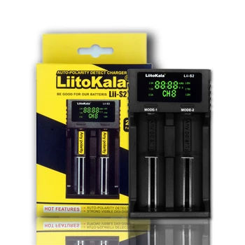 LiitoKala Lii-PD4 Lii-PL4 lii-S2 lii-S4 lii-402 lii-202 lii-100 akumulatora Lādētāju 18650 26650 21700 litija, NiMH baterija