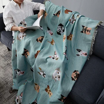 LovelyThrow Sega Dīvānu, Krēslu neslīdoša Segas Slipcover Cobertor Pārklājs Mājas Tekstila Ceļojumu Gudrs Suns