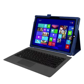 Luksusa PU Ādas Gadījumā Microsoft Surface Pro 4 Flip Stends Segtu Smart Case Virszemes Pro4 12.3
