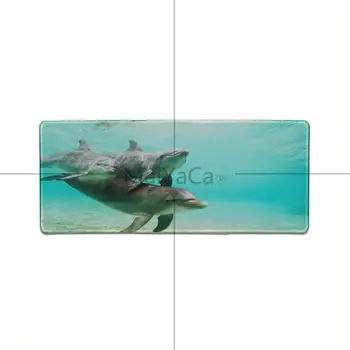 MaiYaCa augstākās Kvalitātes Delfīni zem jūras spēlētājs spēlēt mats dzīvnieku peles paliktnis Dizaina Modelis Datora Mousemat Gaming Mouse Pad