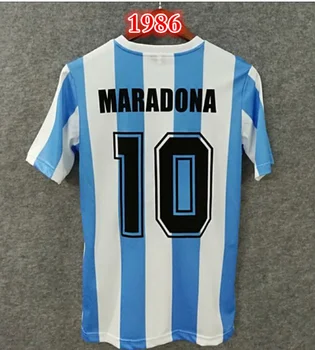 Maradona Retro 1986 1978 1996. - 1997. gada 1998 1994 20-21 NEAPOLE, Itālija soccer jersey