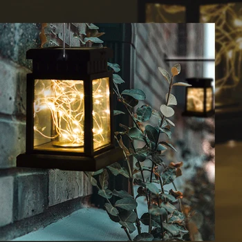 Mazā Pils Laternu Saules Āra Ūdensnecaurlaidīgs LED Dārza Māja Holloween Kapos Rituāls Enerģijas Taupīšanas Apdare, Led Flameless