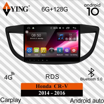 MELO Android Auto Carplay Honda CRV. - 2016. gada Auto Radio Multimediju Video Atskaņotājs Navigācija GPS DSP Android 10 Nav 2din dvd