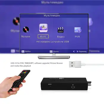 Mini DVB-T2 Freeview HD TV Uztvērēju, kas Top Lodziņu Virszemes Ciparu TV Uztvērējs DVB HDMI-saderīgam