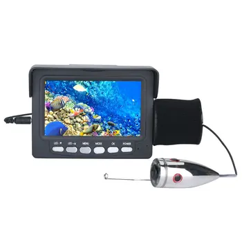 Mountainone Fish Finder Zemūdens Zvejas Kamera 4.3 Collu 1000TVL Ūdensizturīgs Zemūdens Video Kamera 6 GAB IS White LED gaismas