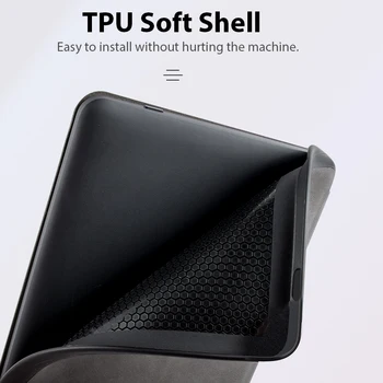 Mīksto TPU Case for Xiaomi MiReader e-grāmatu Smart Gadījumā Xiaomi e-grāmatu Lasītājs, Salokāma e-reader Cover būtiska capa