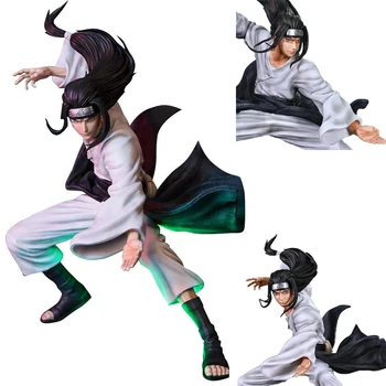 Narutos Shippuden Rīcības Attēls Uchiha Sasuke 30cm PVC CS Hyūga Neji Lielajam Modelis Statuja Kolekcionējamus Dāvanu Rotaļlietas Bērniem Figma