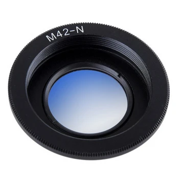 Objektīva Adaptera Gredzens M42 Objektīvs Nikon Mount Adapteri Pārveidotājs ar Bezgalības Fokusu Stikla Nikon VIENOBJEKTĪVA spoguļkamera