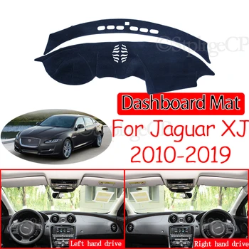 Par Jaguar XJ 2010-2019 X351 Anti-Slīdēšanas Paklājiņš Paneļa Vāciņu Pad Saulessargs Dashmat Paklāju Piederumi 2012 2013 2016 2017 2018