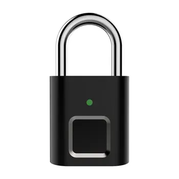 Pirkstu nospiedumu Durvju slēdzenes Smart piekaramo atslēgu Īssavilkums USB Lādējamu Elektronisko Bloķēšanu, Skapītis, ministru Kabineta Atvilktnes Bagāžas Kaste