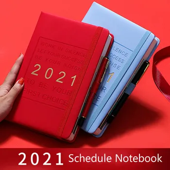 Pārsējs Dienas Nedēļas Mēneša Plānotājs, Klade A5 Sabiezēt Programma Ir 2021. Organizators Grāmatiņa 365 Dienas Grafiks Notepad Kancelejas Preces