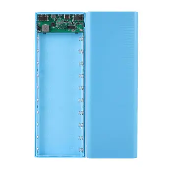 QC3.0 Dual USB LCD Displejs 10x18650 Akumulatora korpusa Power Bank Shell Maksas Lodziņā N0HC