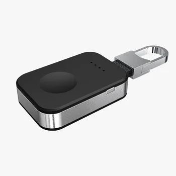 QI Bezvadu Lādētājs Apple Skatīties joslas 42mm/38mm Portatīvo KeyChain Ārējo akumulatoru jauda banka iWatch sērija 4 3 5 zviedrija 6