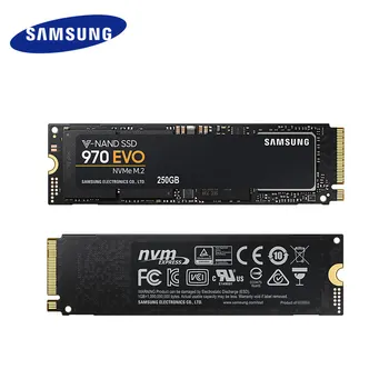 SAMSUNG SSD 970 EVO Plus M. 2 2280 NVMe 500 GB 250GB Iekšējo Cieto Disku Cieto Disku (HDD M2 Klēpjdators, Desktop PCLe 3.0x4 mlc augstas