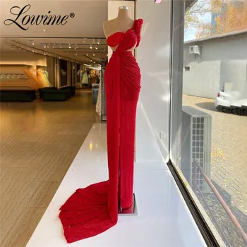 Sarkana Vakarkleita Hot Sexy Ilgi Prom Kleita Ir 2021. Vestido De Fiesta De Gala Arābu Puse Kleita Kāzām Āfrikas Vakara Tērpu