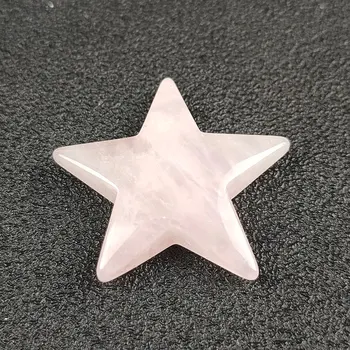Starfish Slīpēšana un Pulēšana Formas Cabochons Dabas pusdārgakmeņu Akmens 35mm rozā Kvarca Aventurine Agate Akmens DIYAccessory