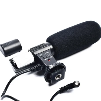 Stereo Ierakstīšanas Mikrofons, Kondensatora Mikrofons DSLR Fotokameru, DATORU, Dators, Tālrunis, tālruņa DSLR kameras