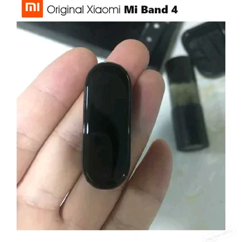 Sākotnējā Xiaomi Mi Grupa 4 Bluetooth 5.0 Aproce Fitnesa Rokassprādze AMOLED Krāsu Touch Screen Mūzikas AI sirdsdarbība