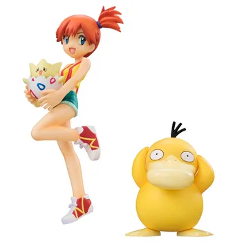 Takara Japānas Anime Kasumi Koduck Togepy Rīcības Attēls Modeli, Mājas Apdare, Rotaļlietas, Meitene Statuja Bērniem Dāvanas
