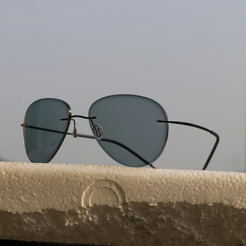 Vasaras Pāreju Saulesbrilles Titāna Photochromic Brilles Rāmis Vīriešu un Sieviešu 2019 JAUNO Hameleonu Brilles