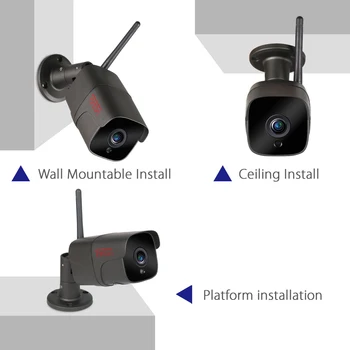 Wifi IP Kamera, 720P/1080P Onvif Tonton divvirzienu Audio ar 2.0 MP HD Āra Iekštelpu e-Pasta Brīdinājumu P2P XMEye IS CCTV Novērošanas Kamera