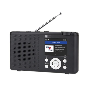 WR-23.d pantu Portatīvo WiFi Interneta Radio, Bluetooth Skaļruni, Multifunkcionāla FM Digitālais Radio DAN/DAB+ Ar Akumulatoru