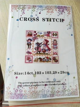 ZZ Garu, Maz Pirāts Skaitot Cross Stitch Komplekts Cross stitch RS kokvilnas ar cross stitch Maz Trusis ir Teacup